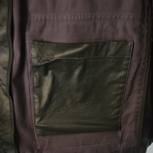 John Varvatos Black Military Field Jacket - Picture 13 of 14